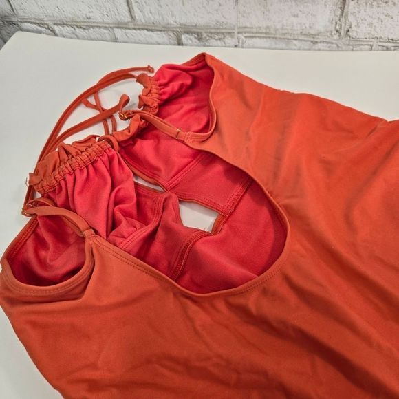 Shade and Short one piece halter swimsuit - Picture 12 of 16